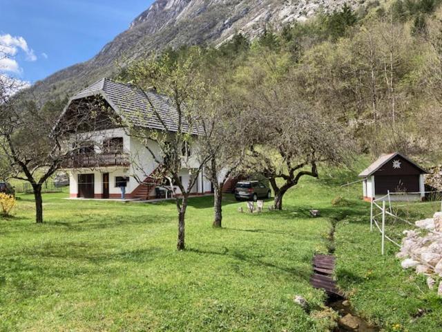 Roja House Apartman Soča Kültér fotó